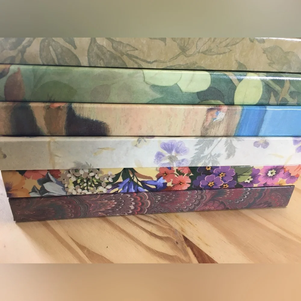 Set of 6 Assorted Hallmark Notebook Diaries Agendas  Planner Weekly Hardcover